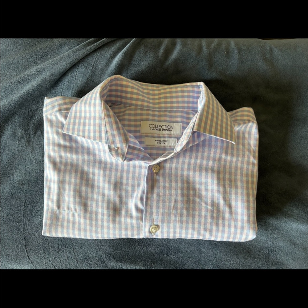 Collection by Michael Strahan button down dress shirt